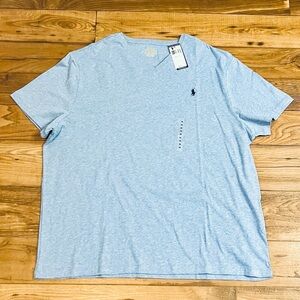 Ralph Lauren Polo Men’s Blue V-neck shirt size XXL